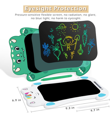 Jasonwell Tableta De Escritura De Dibujo Lcd, Almohadilla De