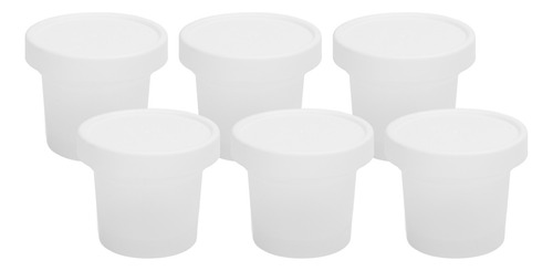 Vasos De Postre Resistentes Al Calor, 10 Unidades, Tapas De
