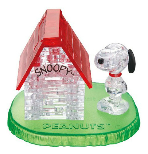 Puzzle De Cristal  - Casa De Snoopy (importado De Japón)