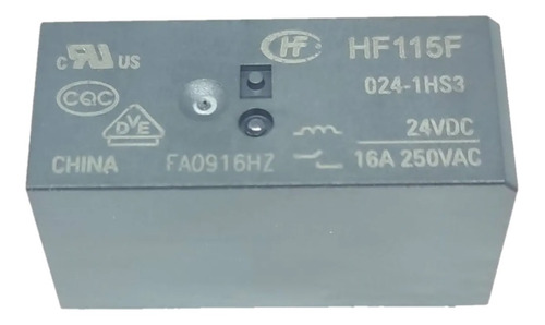 Rele Relay Hf115f 115f 24v 16a 250vac 6pin