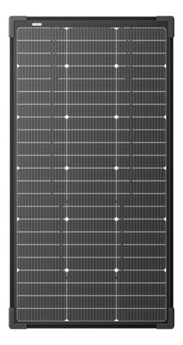 Panel Solar Plegable Ecoflow Bifacial Modular 125w Negro 43v 50v