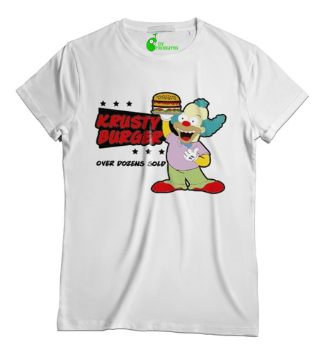 Playera Krusty Burguer Simpson