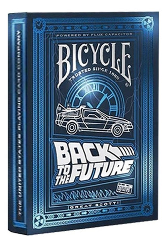 Naipe Cartas Bicycle: Back To The Future