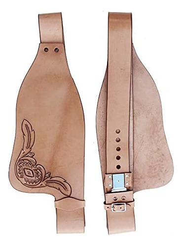 Horse Western Adult Tooled Leather Replacement Saddle F...