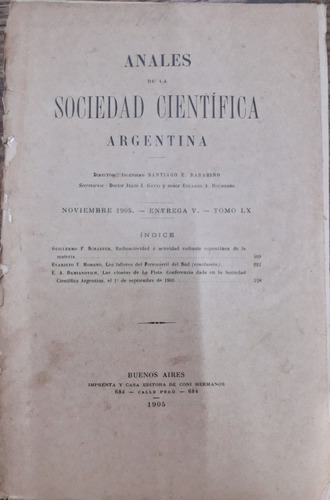 6158 Anales De La Sociedad Científica Argentina