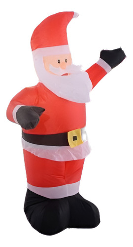 4 Ft Airblown Inflable Navidad Santa Claus Iluminado Decorac