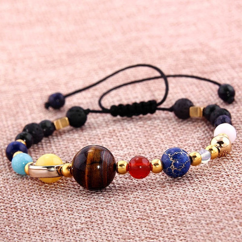Pulsera Planetas Brazalete Ajustable Sistema Solar Universo