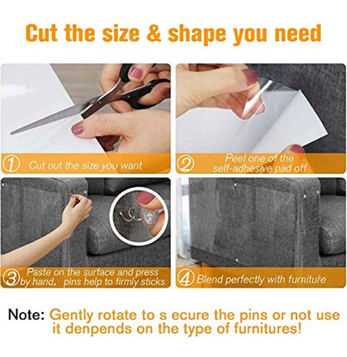 Imagen 4 de 5 de Gamurry - Protector De Sofa Para Gatos, Protectores De Mueb
