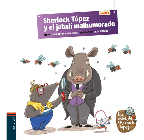 Libro Sherlock Topez Y El Jabali Malhumorado + Qr