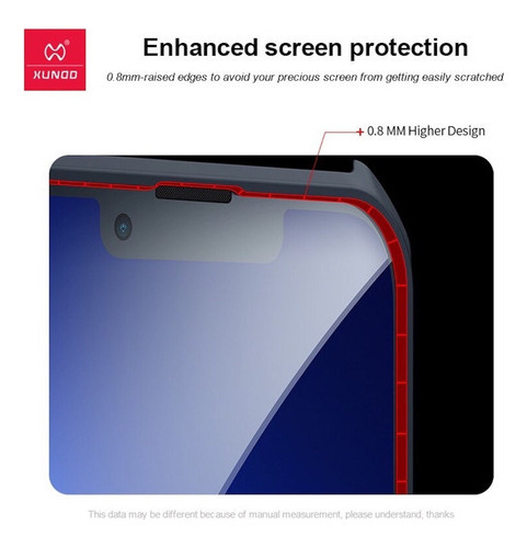 Imagen 3 de 8 de Funda Xundd Para iPhone 14 Pro Proteccion De Camaras Contra Golpes Negro