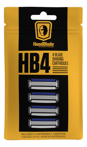 Hb4 - Headblade Kit De 4 Hojas De Repuesto