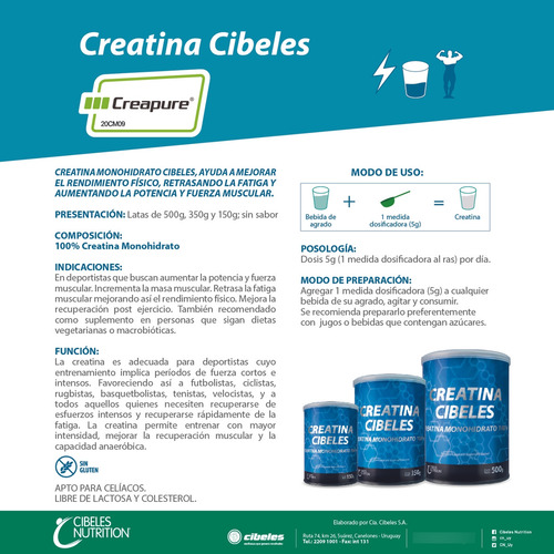 Combo Amino 4500 + Creatina Cibeles 150g Aumento De Musculo