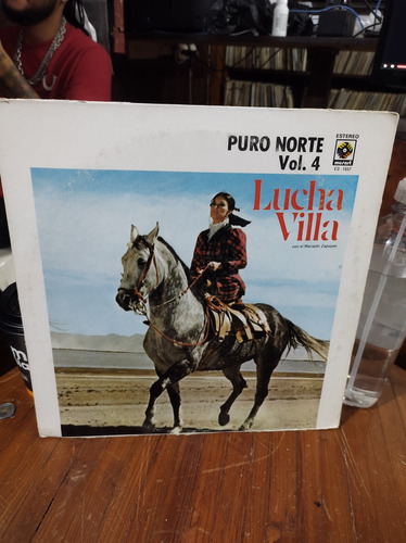 Lucha Villa - Vol 4 Puro Norte - Vinilo Lp Vinyl 