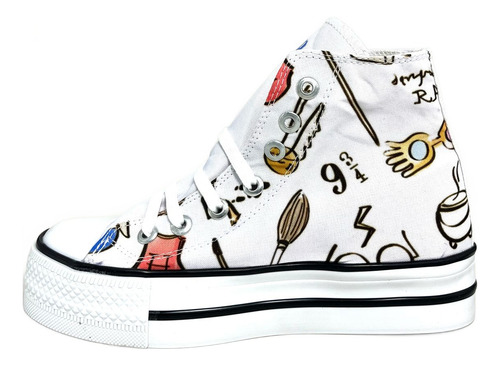 Tenis De Harry Potter. Plataformas.