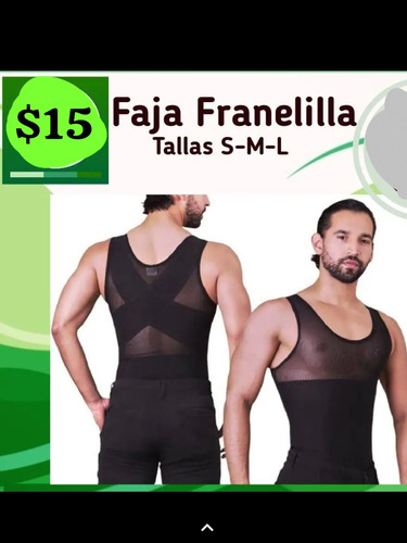 Faja Franelilla De Hombre Reduce Medidas 