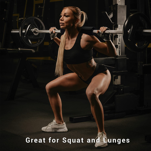 Almohadilla A2zcare Para Sentadillas Modelo Barbell Squat Pa Negro (individual)