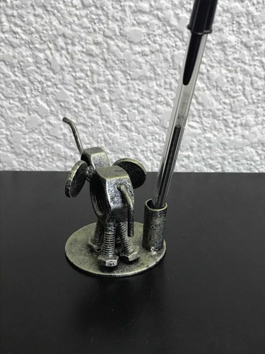 Lapicero Elefante Hecho De Chatarra