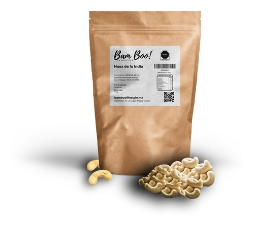 Imagen 1 de 3 de Nuez De La India 700 Gr Bam Boo! Lifestyle