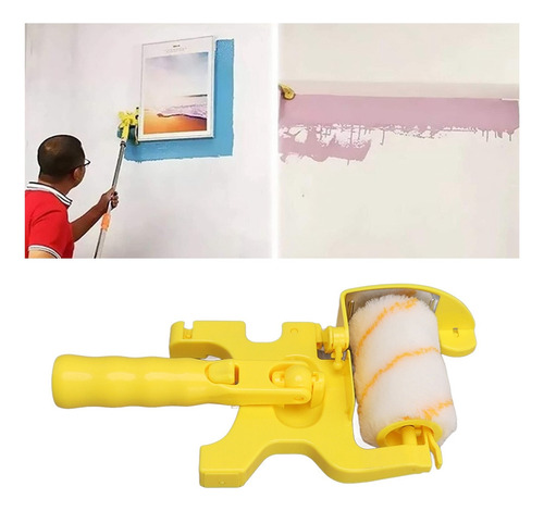 Brocha Enrollable De Pintura Pequeña, Pintura De Pared De Lá