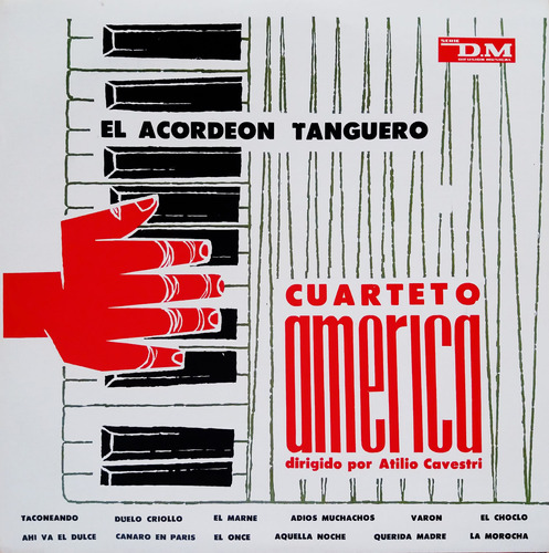 Cuarteto América  - El Acordeón Tanguero Lp