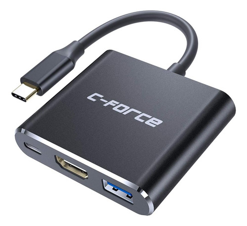 C-force Hdmi Usb C Hub Adaptador Para Nintendo Switch, Cable