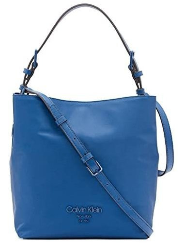 Calvin Klein Brielle Bucket, Blue 4b9md