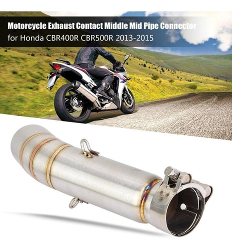 Imagen 5 de 9 de Conector De Enlace De Tubo De Escape De Moto Para Honda Cbr4