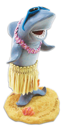 Kc Hawaii Mini Tiburón Con Gafas De Sol Mini Muñeca De Ta.