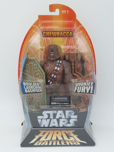 Figura Star Wars Force Battlers Chewbacca 2005