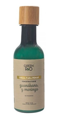 Imagen 1 de 1 de Crema Para Peinar Green Rio X 250 Ml - mL a $108