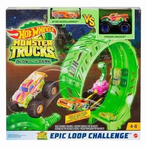 Hot Wheels Monster Truck Epic Loop Challenge Track Hbn02
