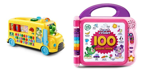 Leapfrog Phonics Fun Animal Bus - Libro De 100 Palabras Amar