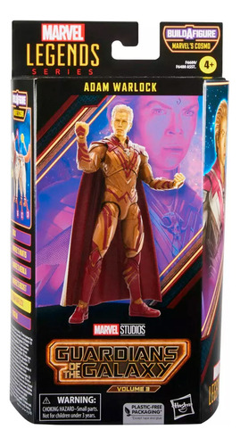 Figura De Acción Marvel Legends Adam Warlock +3