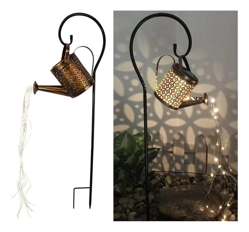 2x Lámpara De Linterna De Luz De Ducha De Jardín Luces