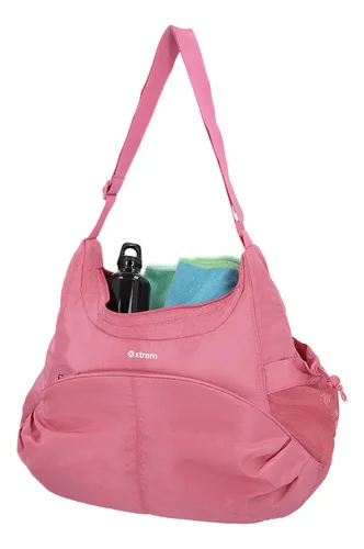 Bolso Deportivo Xtrem Stretch De Mujer Fucsia Mediano