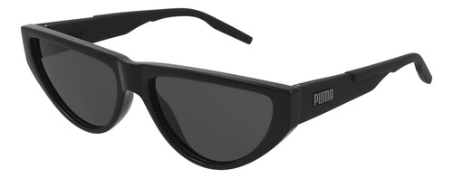 Óculos De Sol Puma Classico Anos 80  Preto Pu0 Puma Eyewear