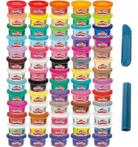 Play-doh Ultimate Color Collection 65-pack De Compuesto De M