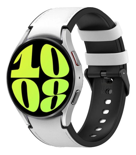 Correa para smartwatch Genérica Samsung Galaxy Watch6 44mm Blanco - 44mm de ancho