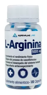 Arginina 500 Mg 100 Caps Adrenaline Labs En Activationperu