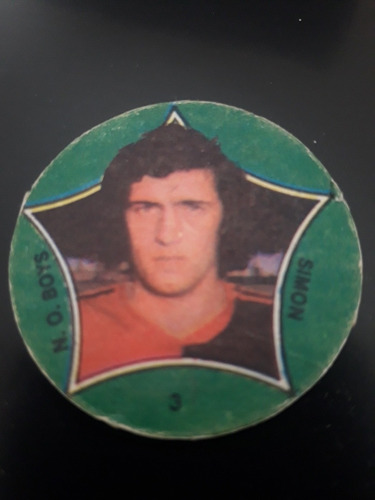 Super Futbol 1979. Figurita N° 3 Simon. Newells. Mira!!!!