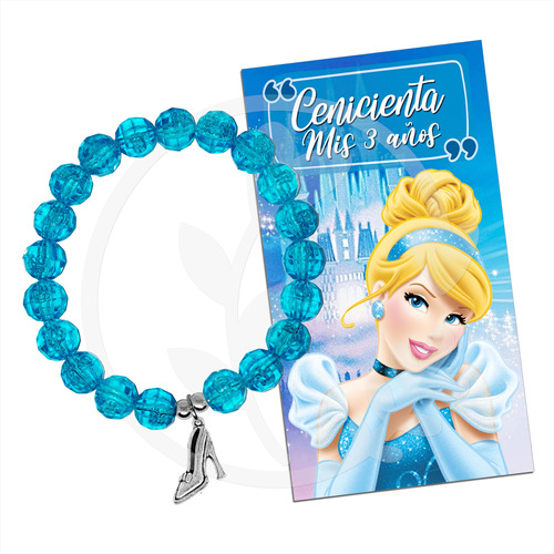 Pulseras Souvenirs De Cenicienta Cumpleaños X15