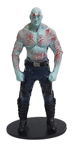Miniatura Colecão Guardiões Da Galáxia Drax Em Resina 19cm