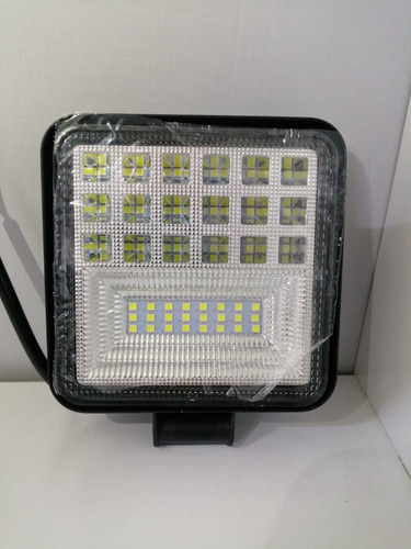 Imagen 4 de 6 de Faro Caminero 42 Led Cuadrado