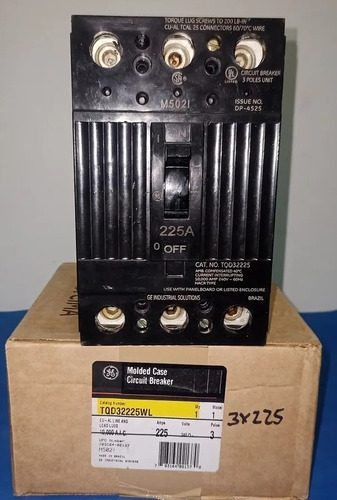 Breaker Tqd 2x150 Amp Marca General Electric Industrial