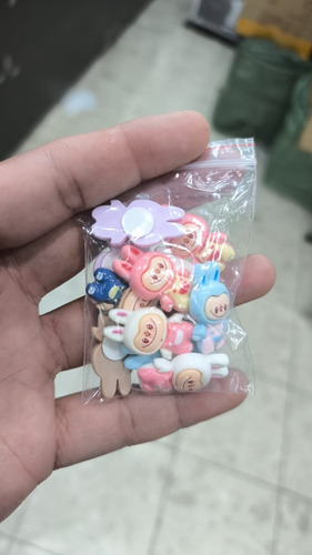 Apliques 3d Para Funda De Celular Charms Sin Resina Labubu