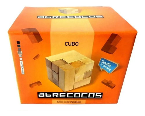 Juego De Ingenio De Madera Abrecocos Cubo