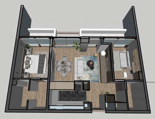 Exclusivo Departamento 2d 2b En Vitacura.