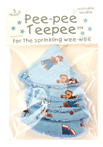 Tipi Para Pipí Para Bebés Protector Para Pipí Diseño Azul De