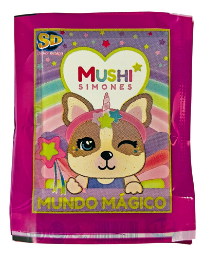 Figuritas Simones Mushi Mundo Mágico - Pack Por 20 Sobres