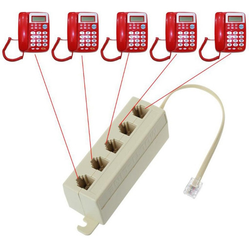 - Conector Divisor De Salida Modular De Enchufe Múltiple